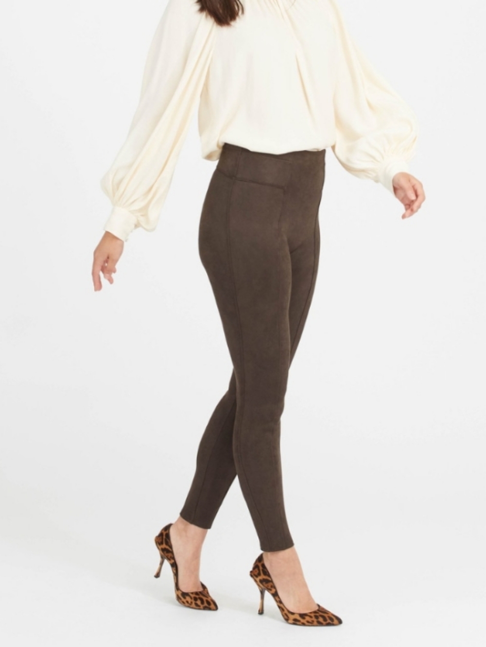 Spanx Faux Suede Leggings